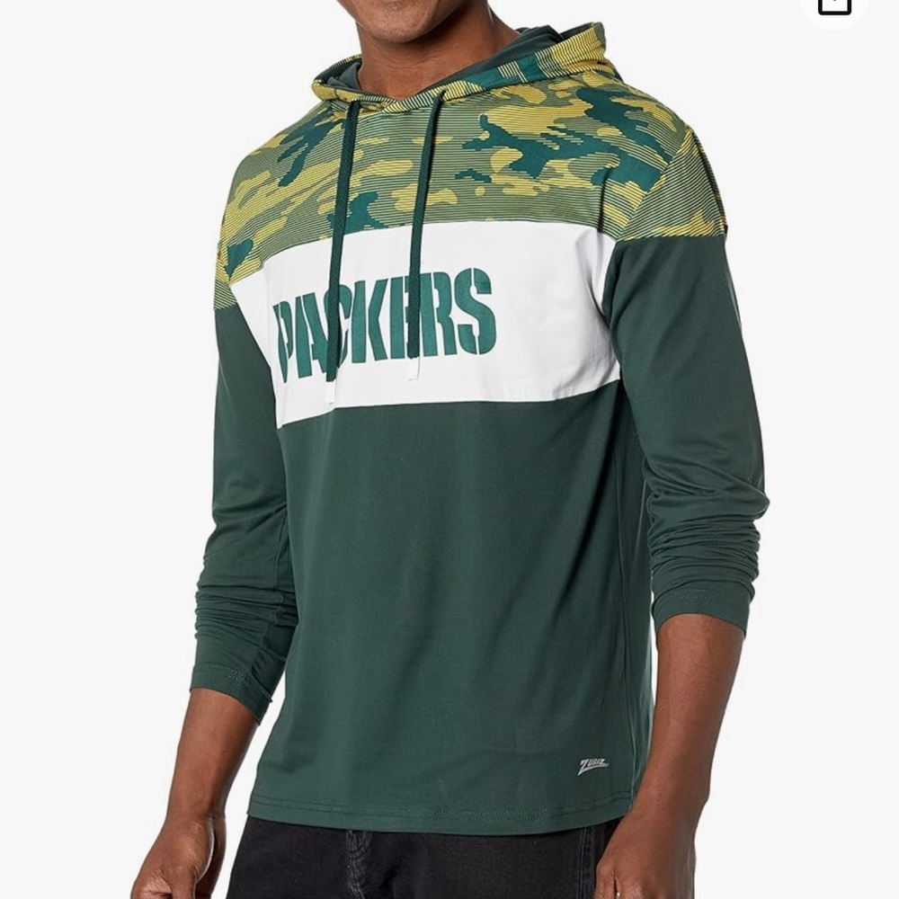 Green Bay Packers Lightweight hooded long sleeve